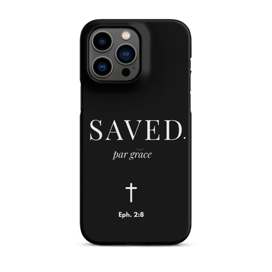 SAVED. Par grâce Phone Case