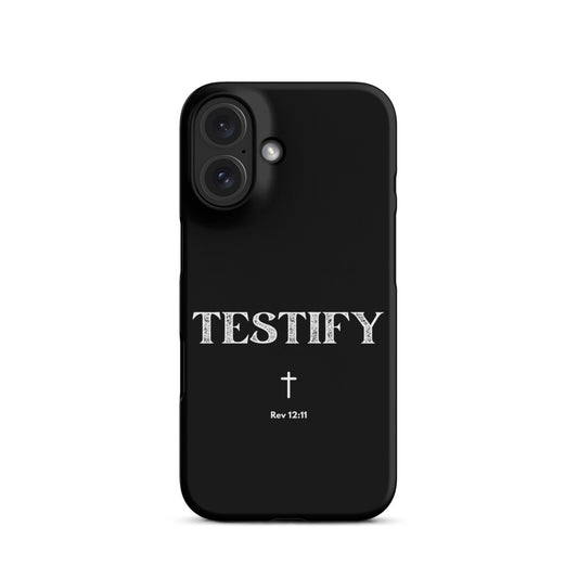 TESTIFY Phone Case