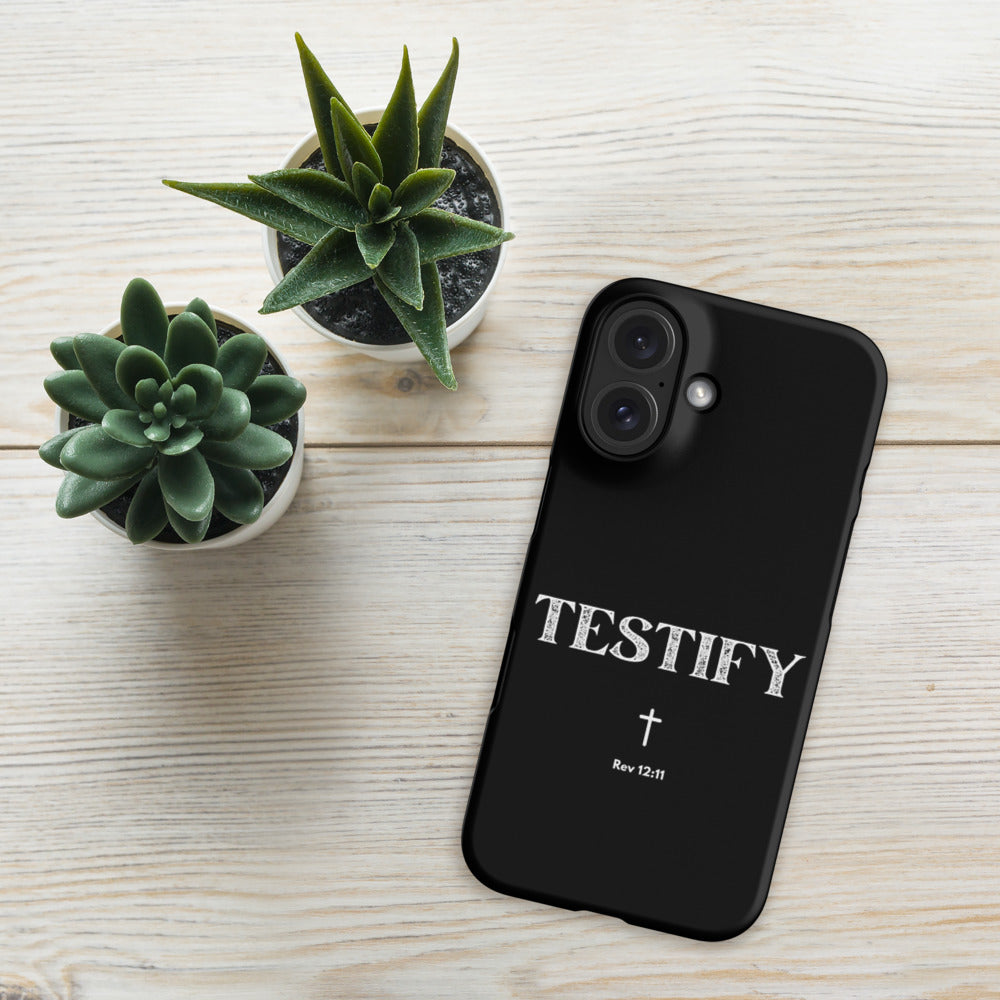 TESTIFY Phone Case