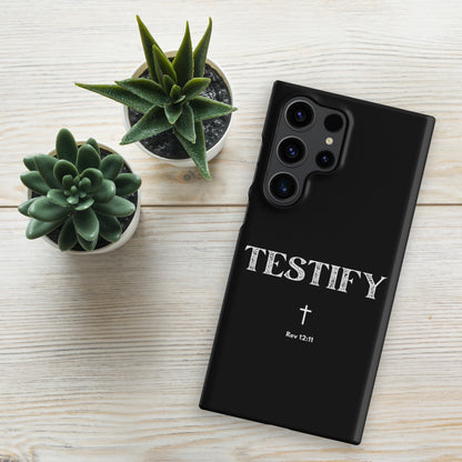 TESTIFY Phone Case