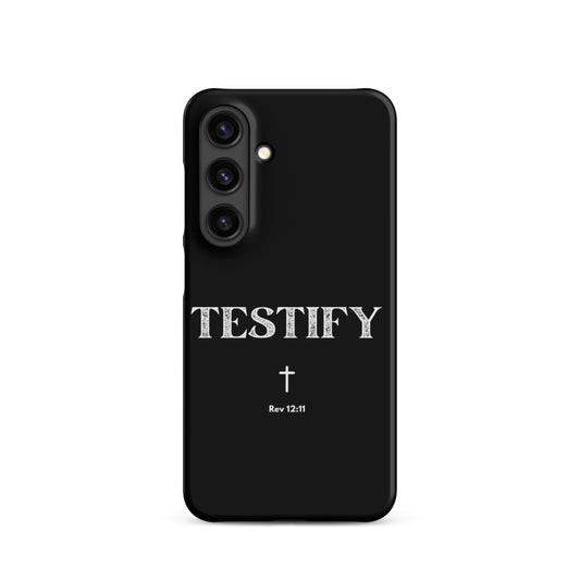 TESTIFY Phone Case
