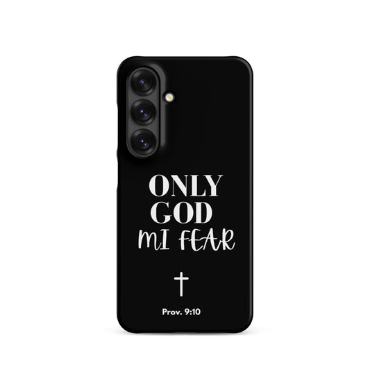 ONLY GOD MI FEAR Phone Case