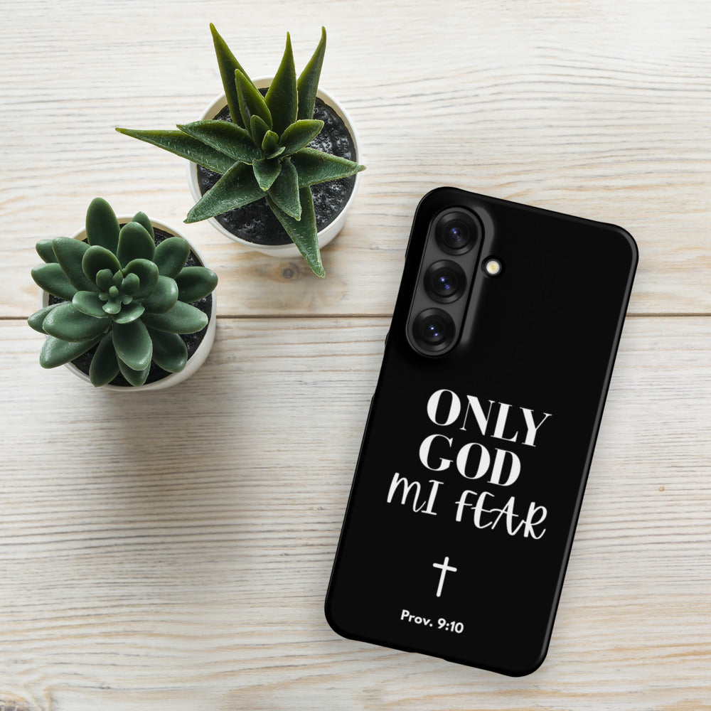 ONLY GOD MI FEAR Phone Case